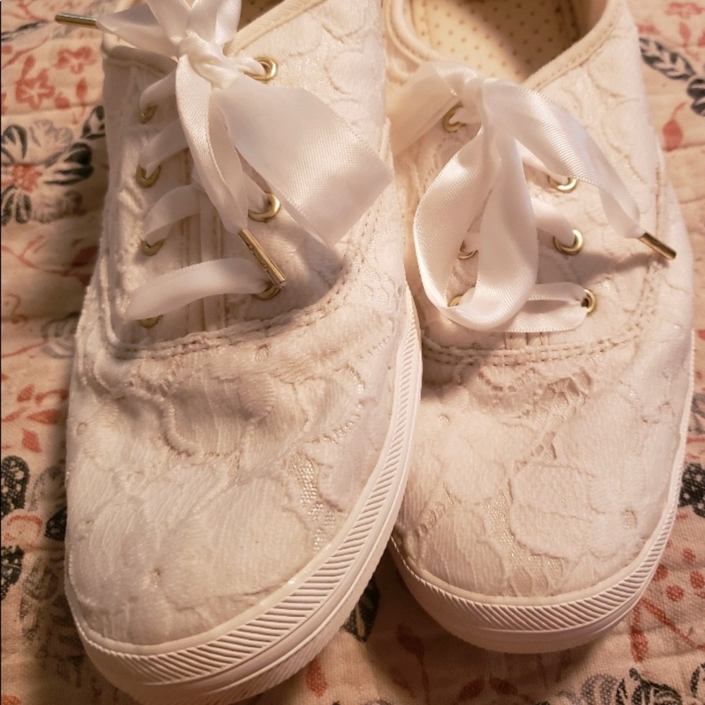 Lace Kate spade Keds size 10